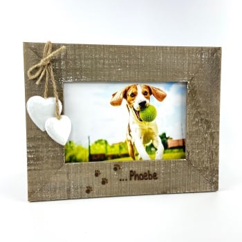Dog / Cat - Personalised Driftwood Photo Frame