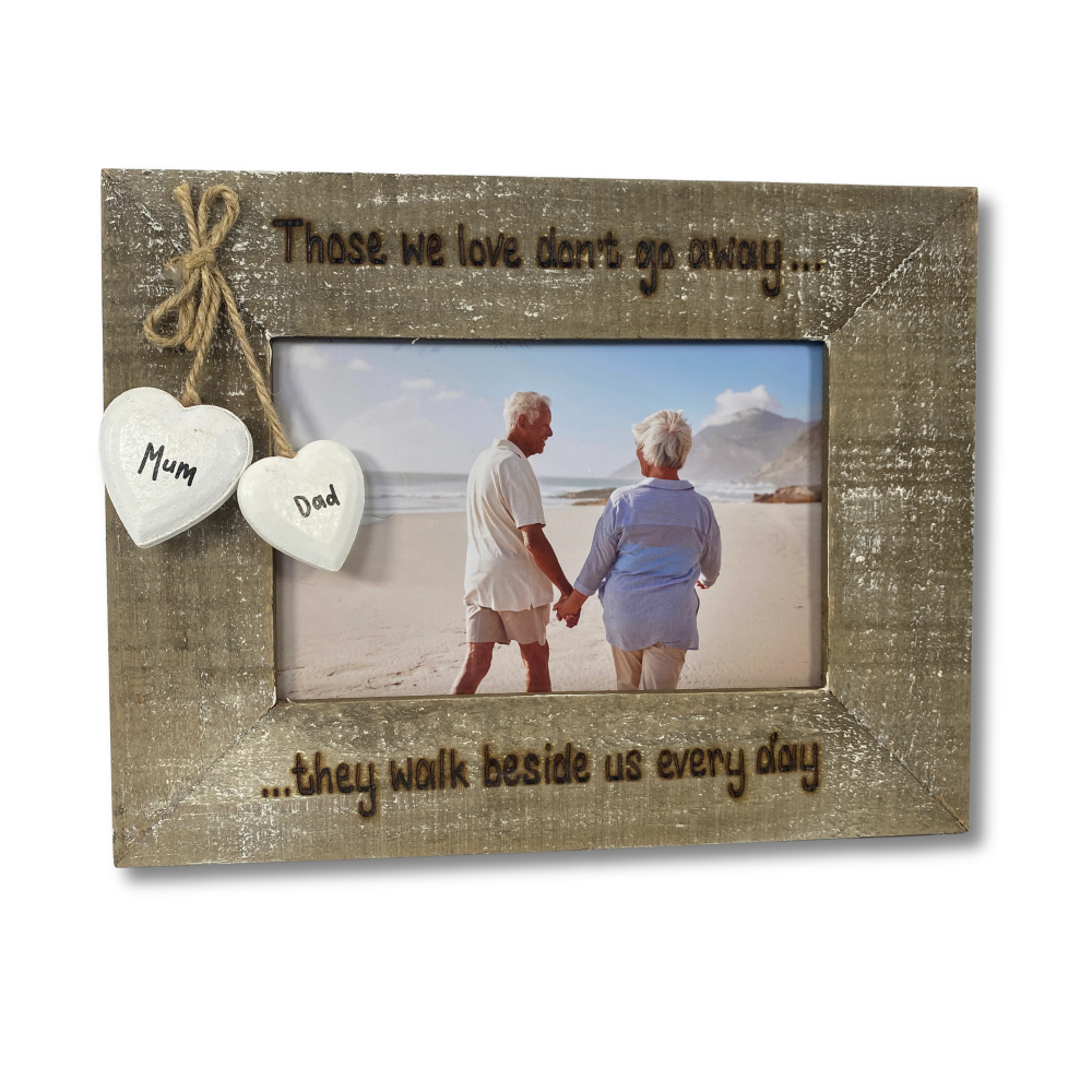  Those We Love Don't Go Away - Personalised Driftwood Photo Frame
