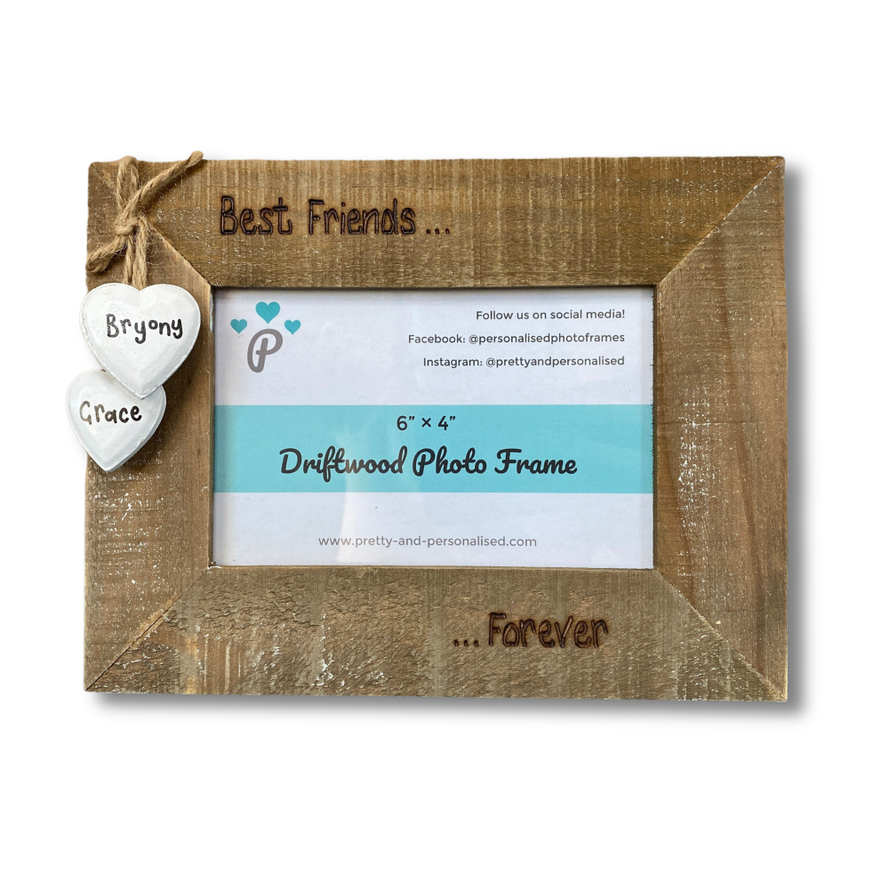  Best Friends Forever 4 x 6 Cardboard Photo Frame