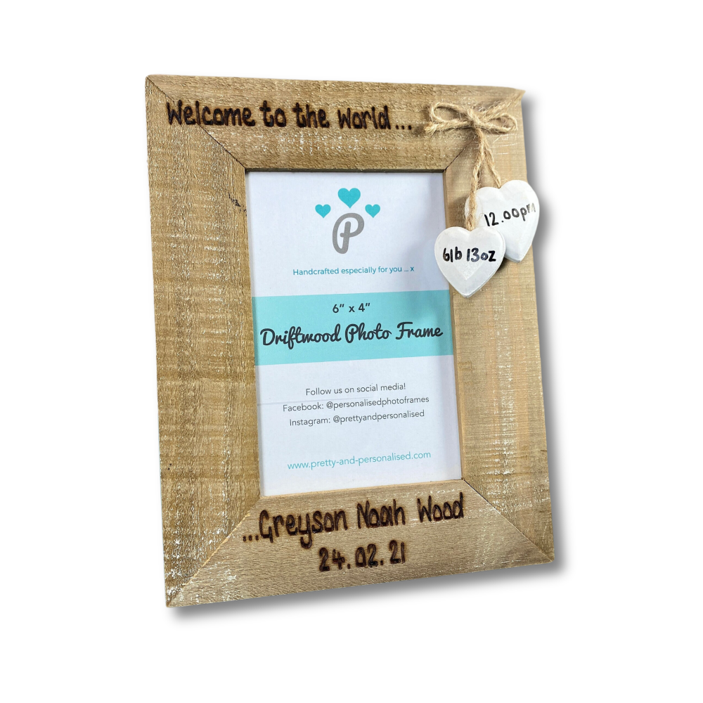 New Baby Photo Frame | Welcome To The World