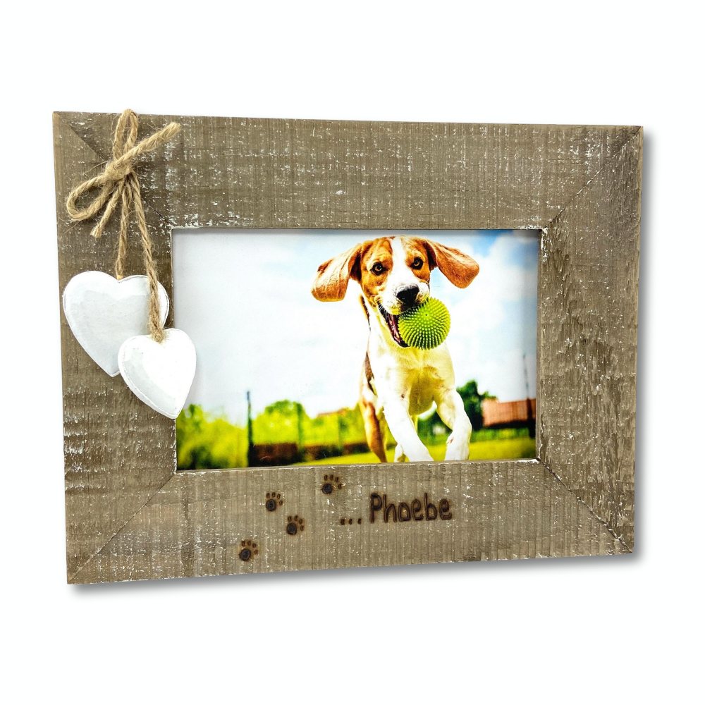 Dog / Cat - Personalised Driftwood Photo Frame