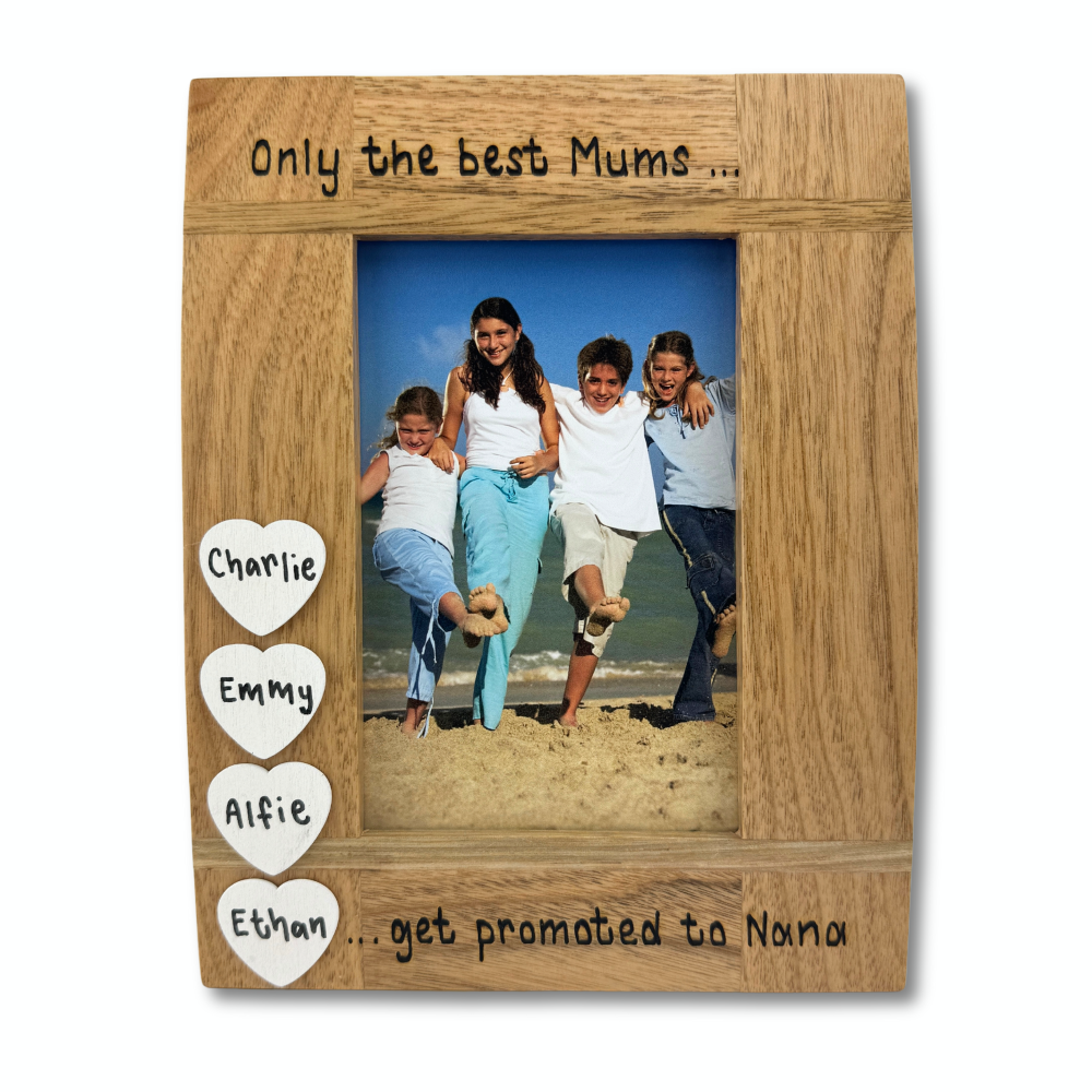 Only the Best Mums/Dads Get Promoted to Nan/Grandma/Grandad - Personalised 