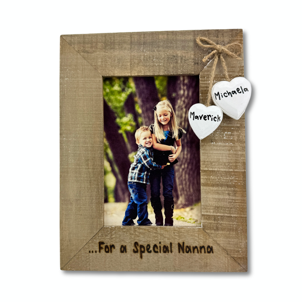 Special Grandma - Personalised Driftwood Photo Frame