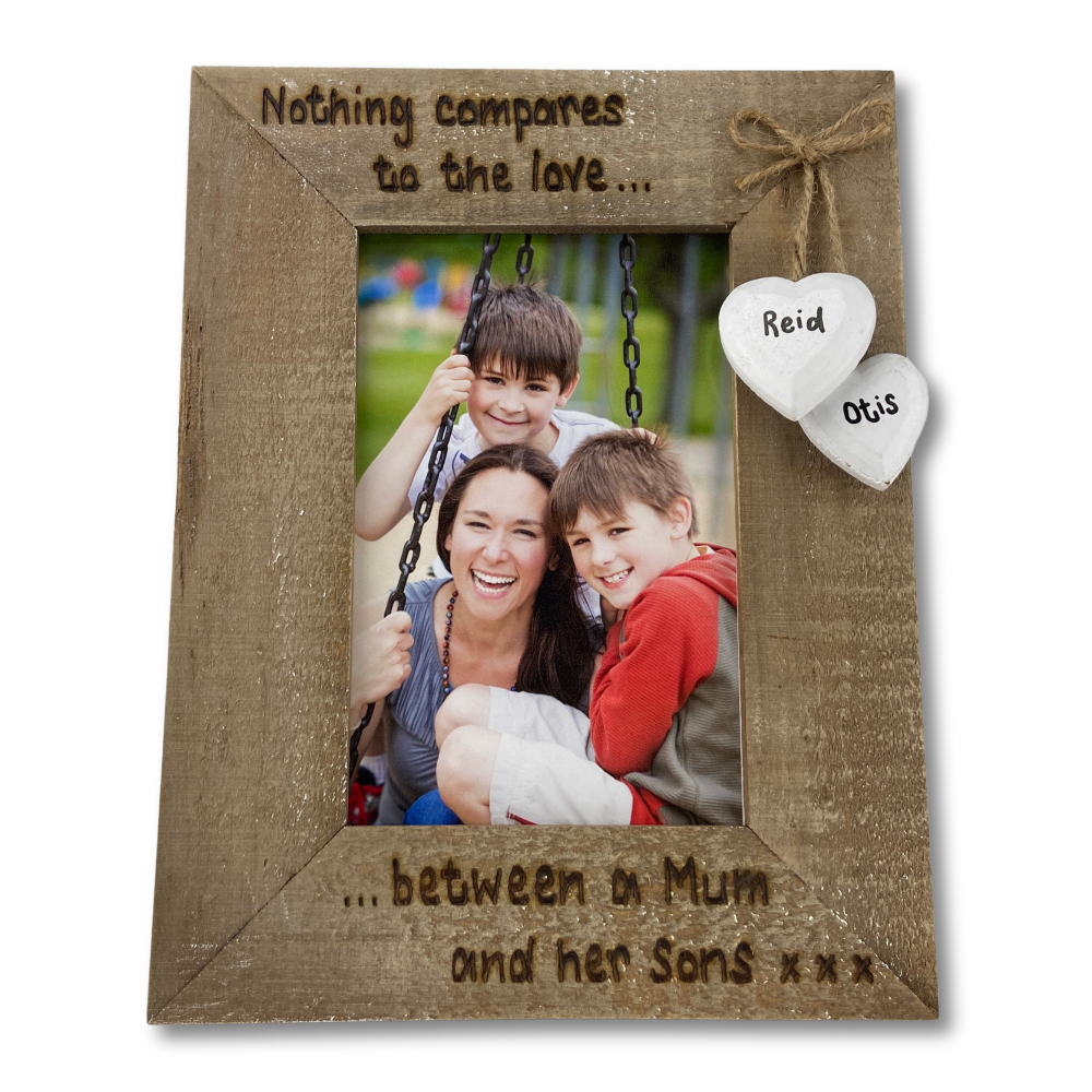Nothing Compares To The Love Between A Mum And Her Son - Personalised Drift