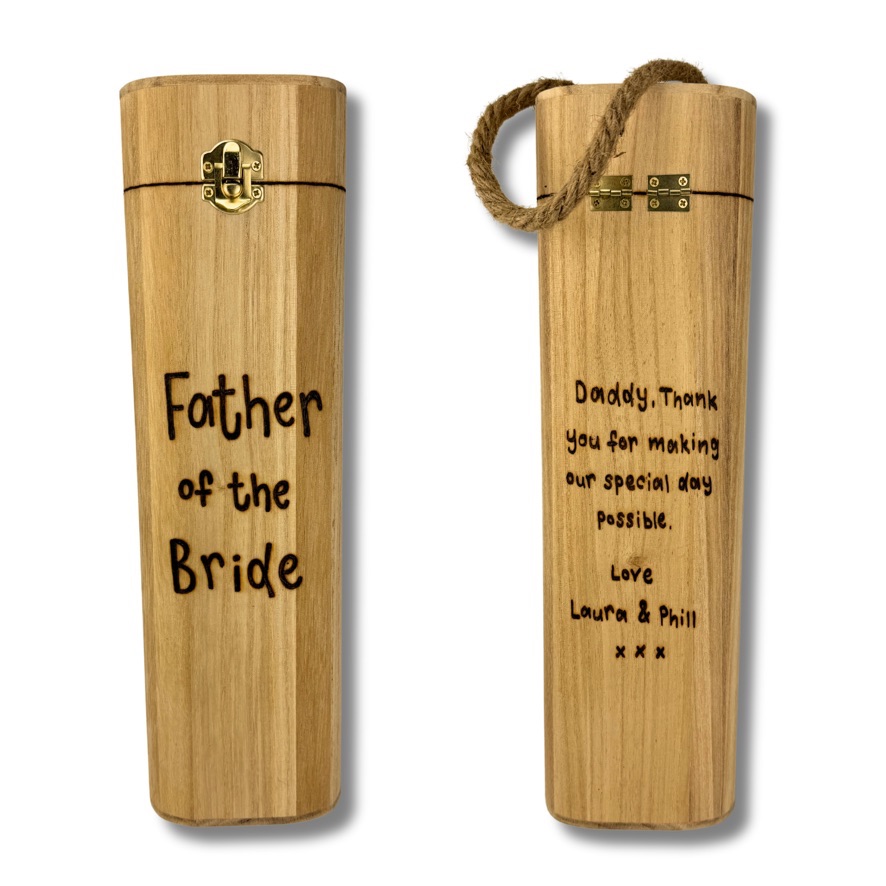 Design Your Own - Personalised Wooden Wine Box Holder