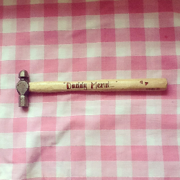 Daddy mend personalised hammer