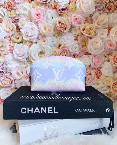 Louis Vuitton Pink Escale Cosmetic Pouch