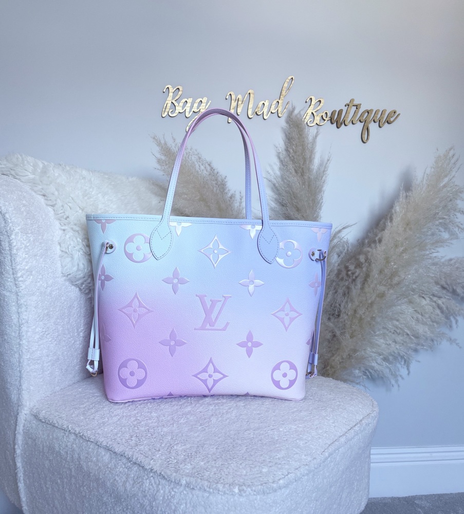 Louis Vuitton Limited Edition Sunrise Pastel  Neverfull MM