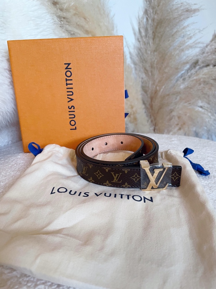Louis Vuitton Nano Monogram belt Sz 75