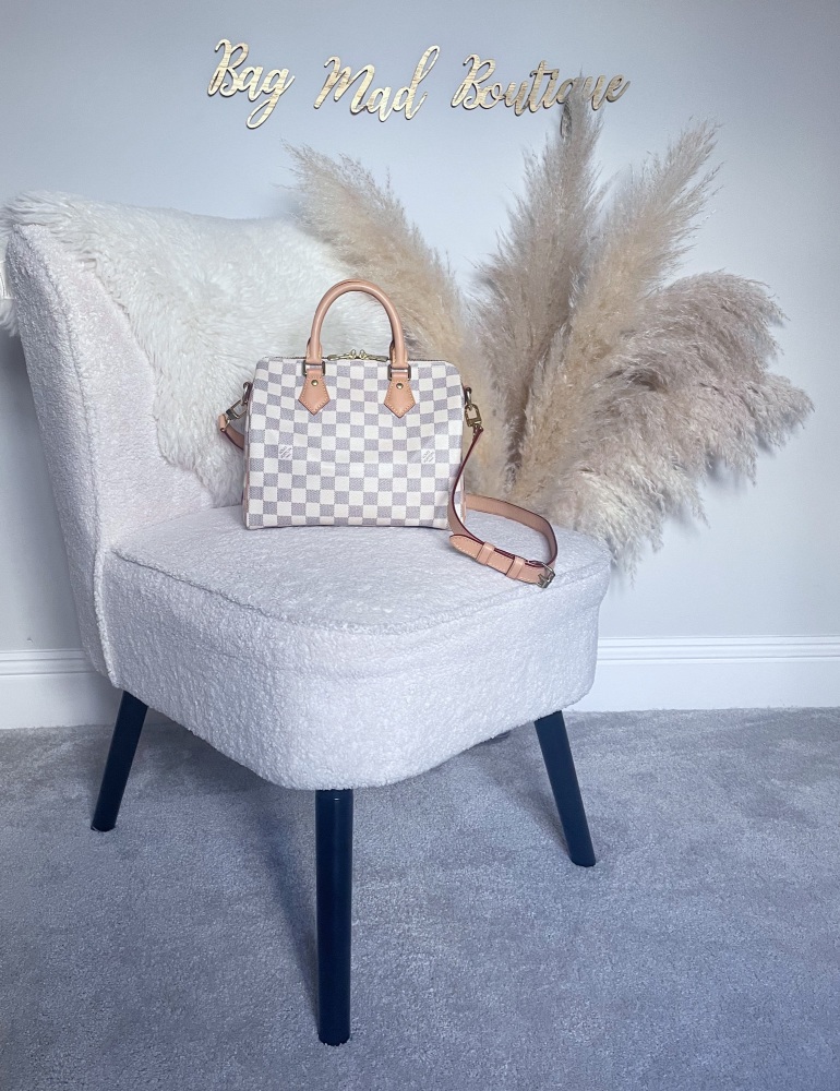 Louis Vuitton Damier Azur Speedy 25 Bandouliere
