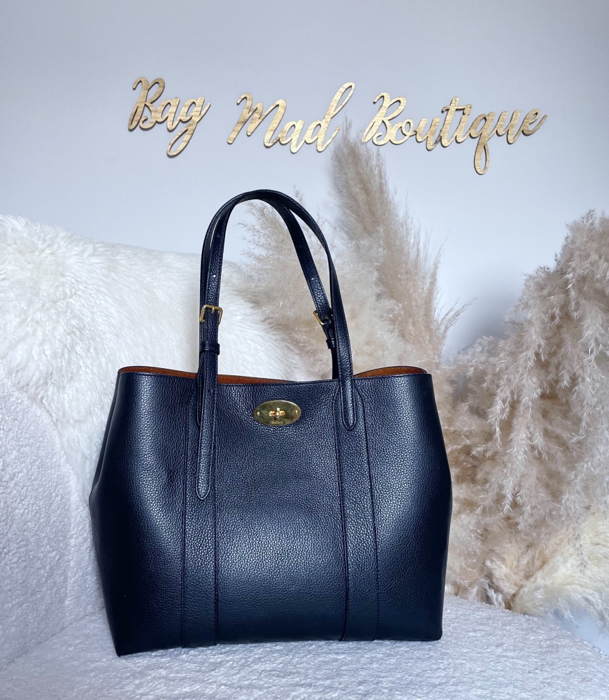 Mulberry Black Small Bayswater Tote