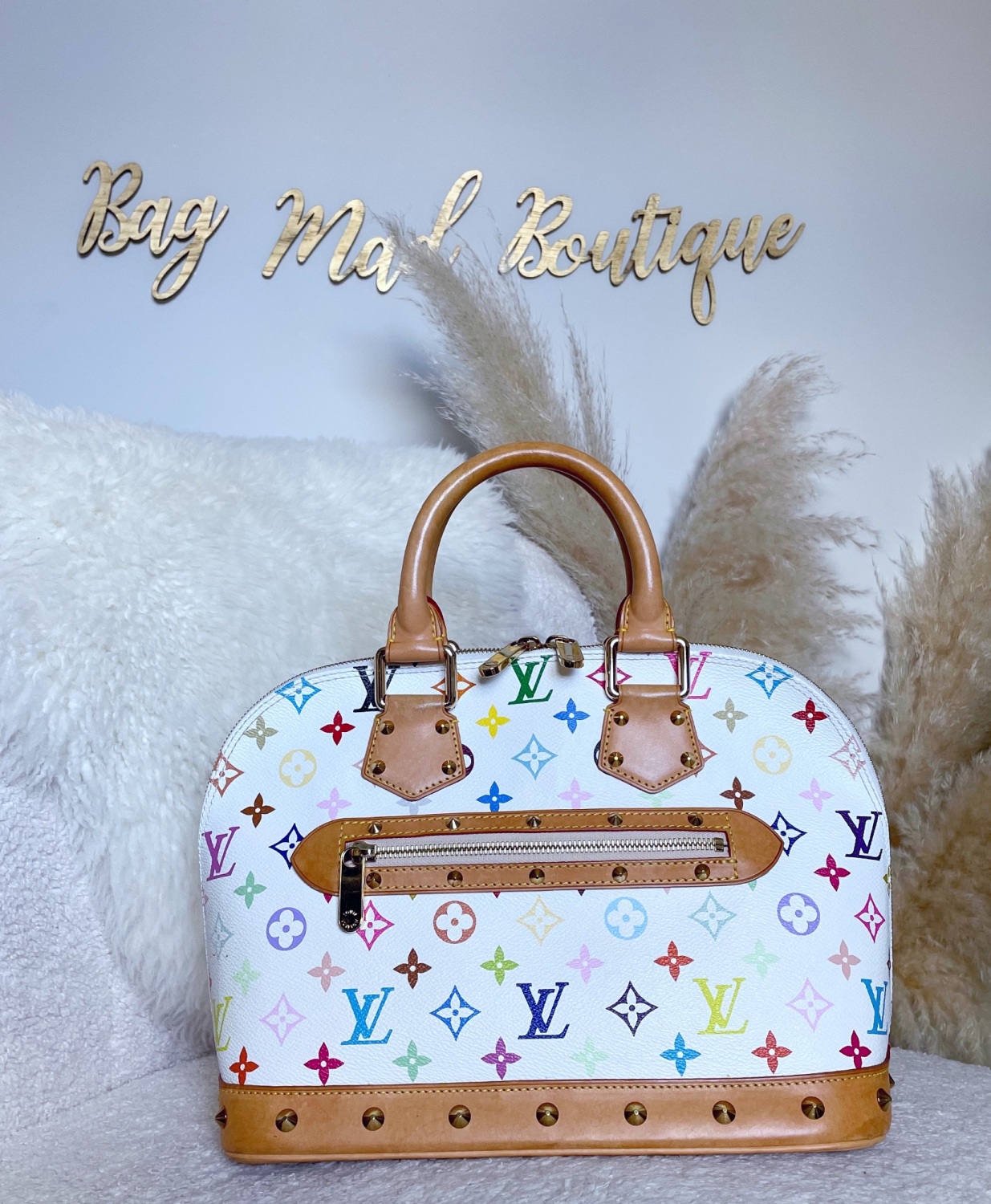 Louis Vuitton White Multicolor Monogram Canvas Alma PM Bag at 1stDibs  louis  vuitton purse colorful, colorful lv purse, louis vuitton alma multicolor