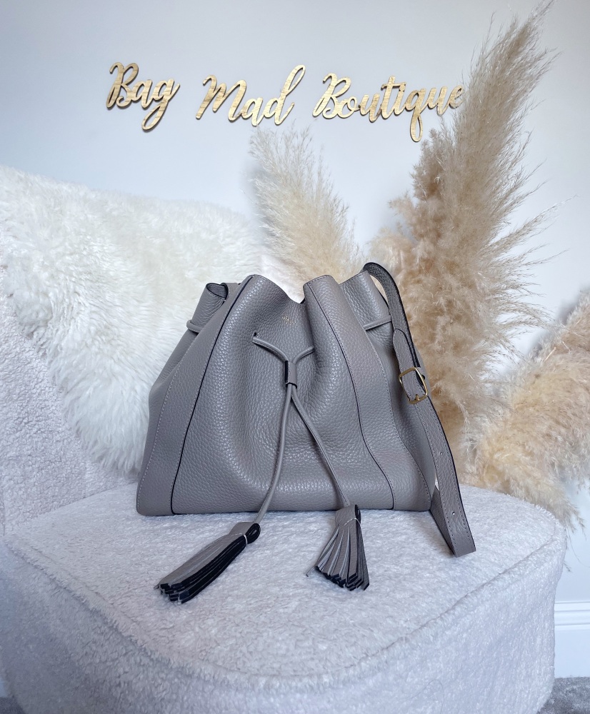 Mulberry Solid Grey Small Millie