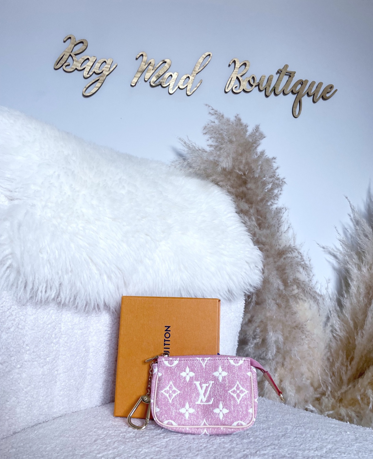 Louis Vuitton Limited Edition Pink Denim