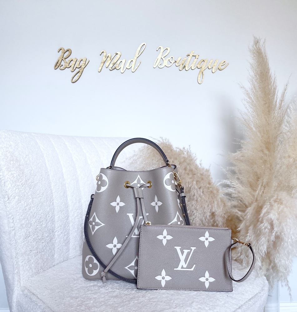 Louis Vuitton Tourterelle / Crème Bi Colour Neo Noe