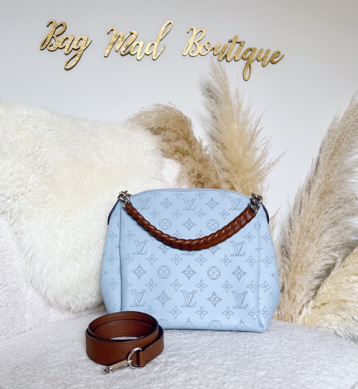 Louis Vuitton Blue Horizon Pumpkin Mahina Babylone BB