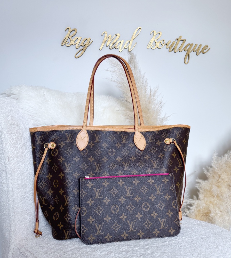 Louis Vuitton Monogram Pivoine Neverfull MM