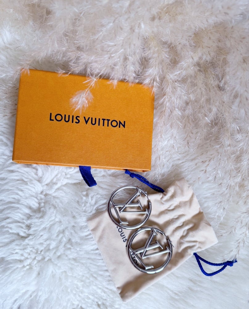 Louis Vuitton Louise Hoop GM Earrings