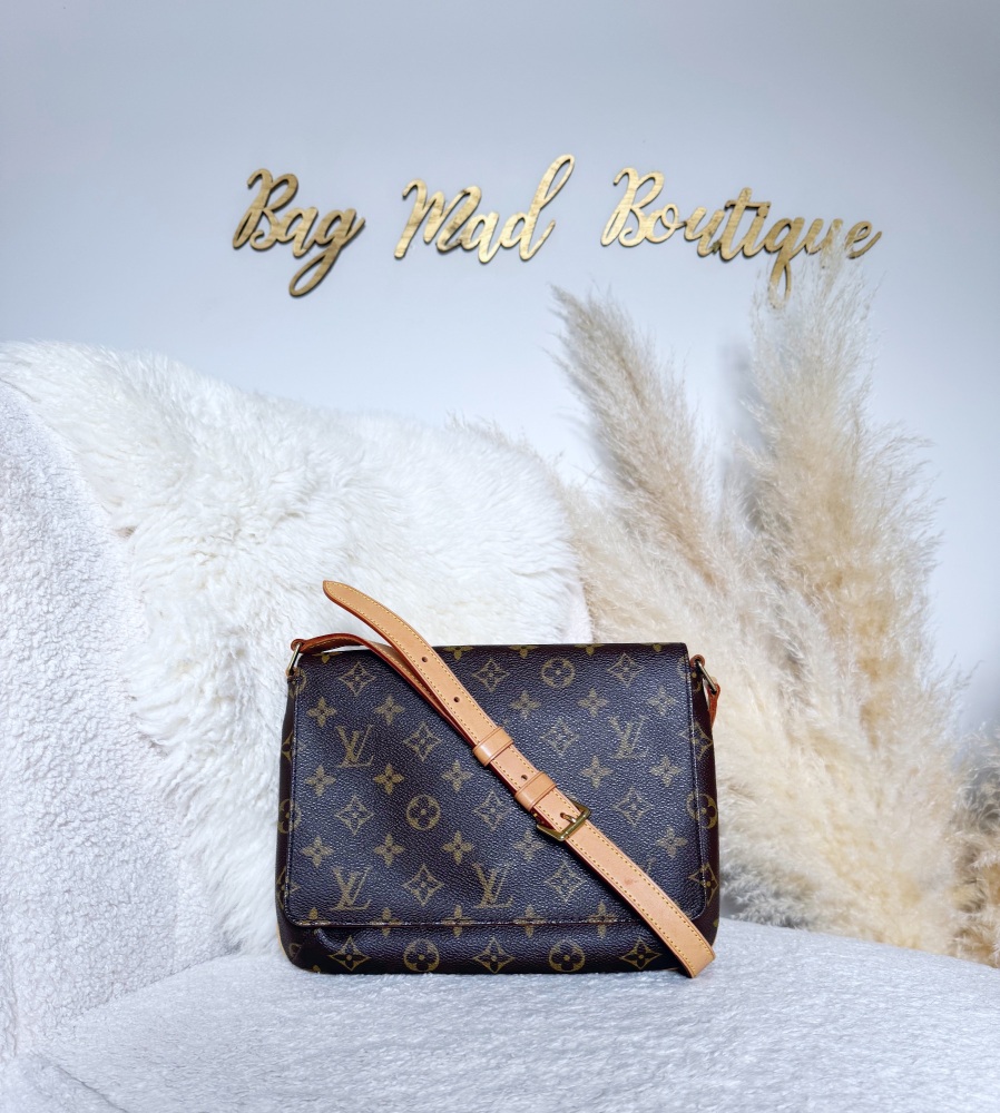 Louis Vuitton Monogram Musette Tango Shoulder Bag