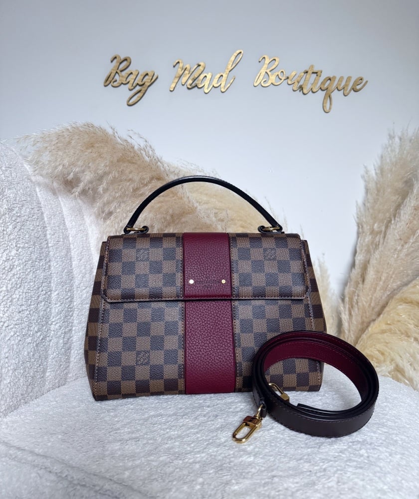 Louis Vuitton Damier Ebene Bordeaux Bond Street MM