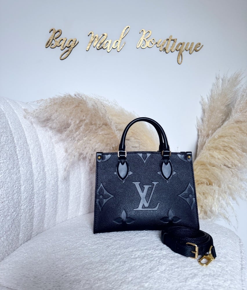 Louis Vuitton Noir On The Go PM