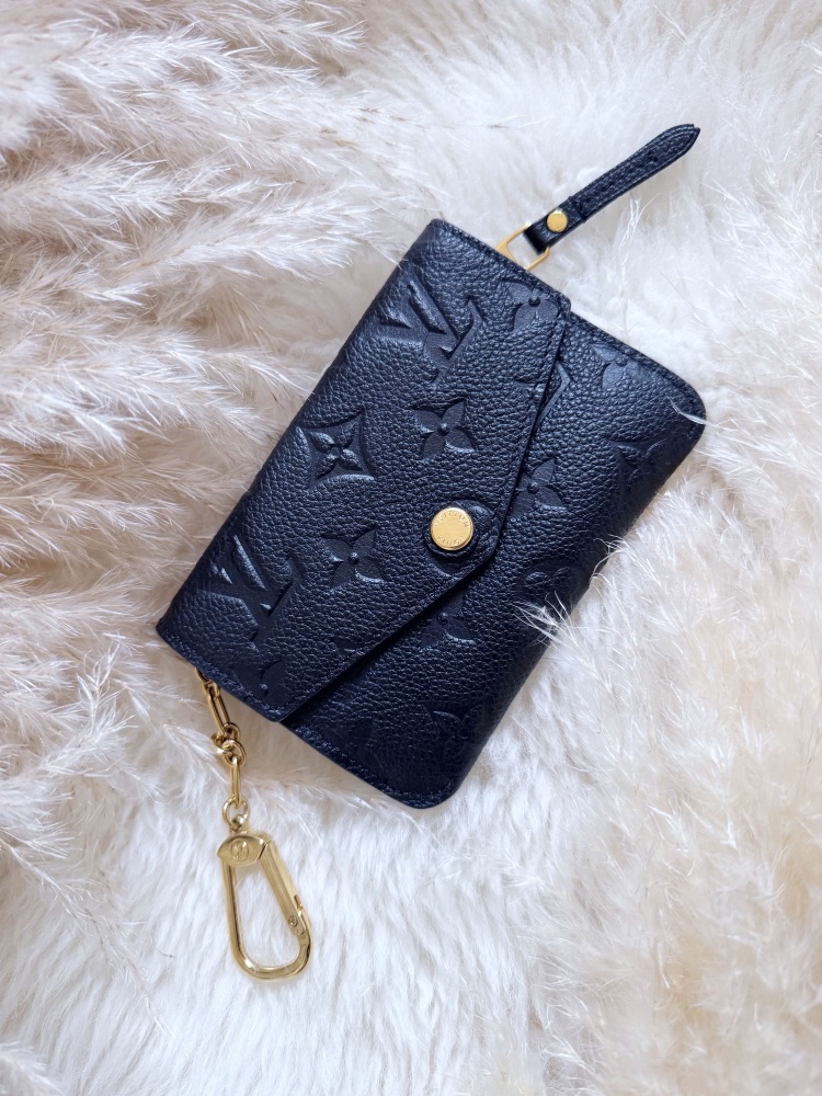 Louis Vuitton Noir Empreinte Cles