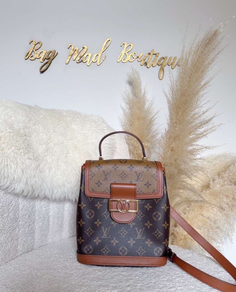 Louis Vuitton Monogram Reverse Dauphine Backpack