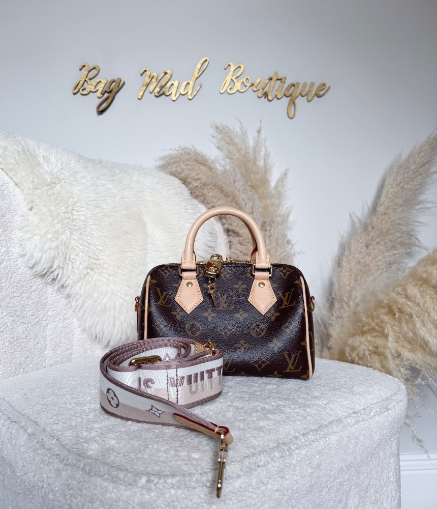 Louis Vuitton Monogram Speedy 20 Bandouliere