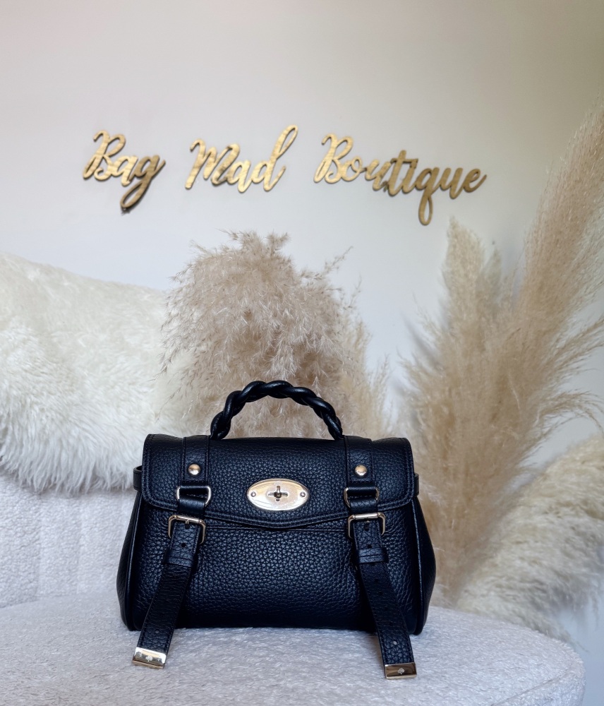Mulberry Black Mini Alexa