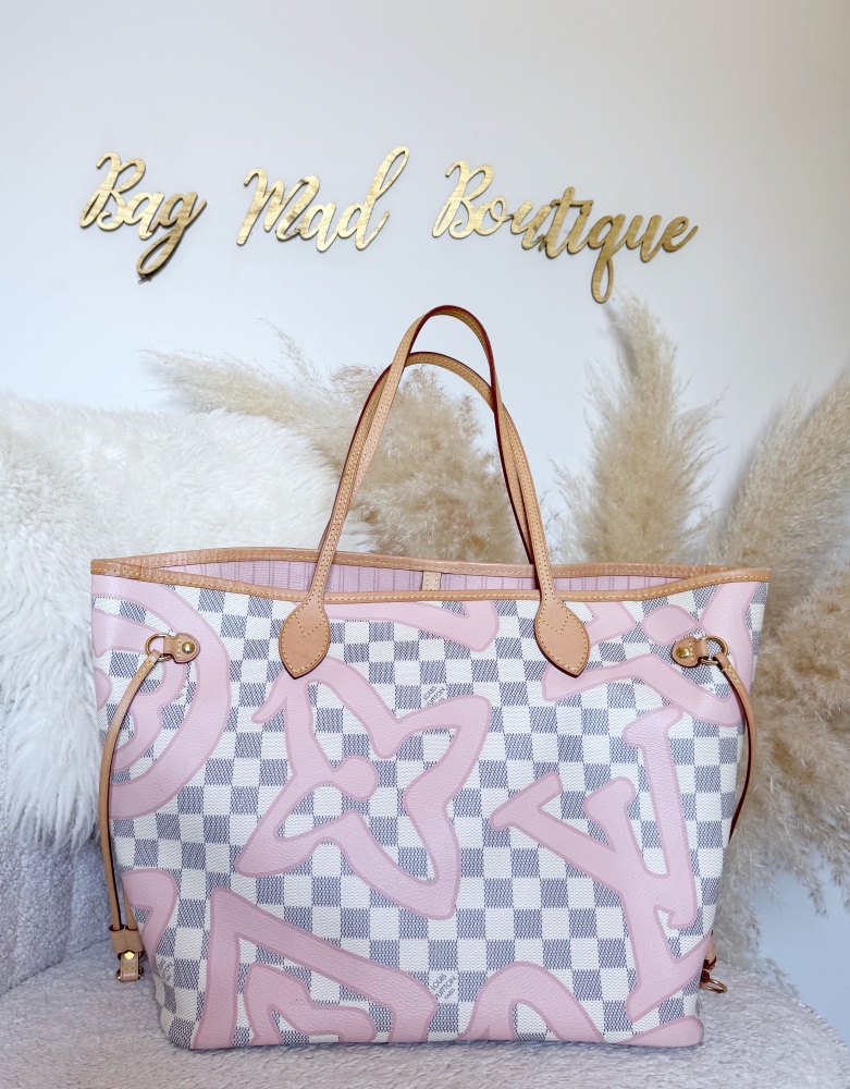 Louis Vuitton Damier Azur Tahitienne Neverfull MM