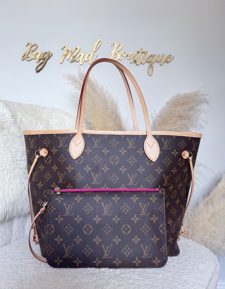 Louis Vuitton Monogram Pivoine Neverfull MM