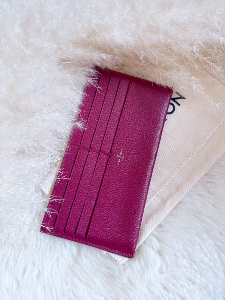 Louis Vuitton Monogram Fuchsia Felicie Insert