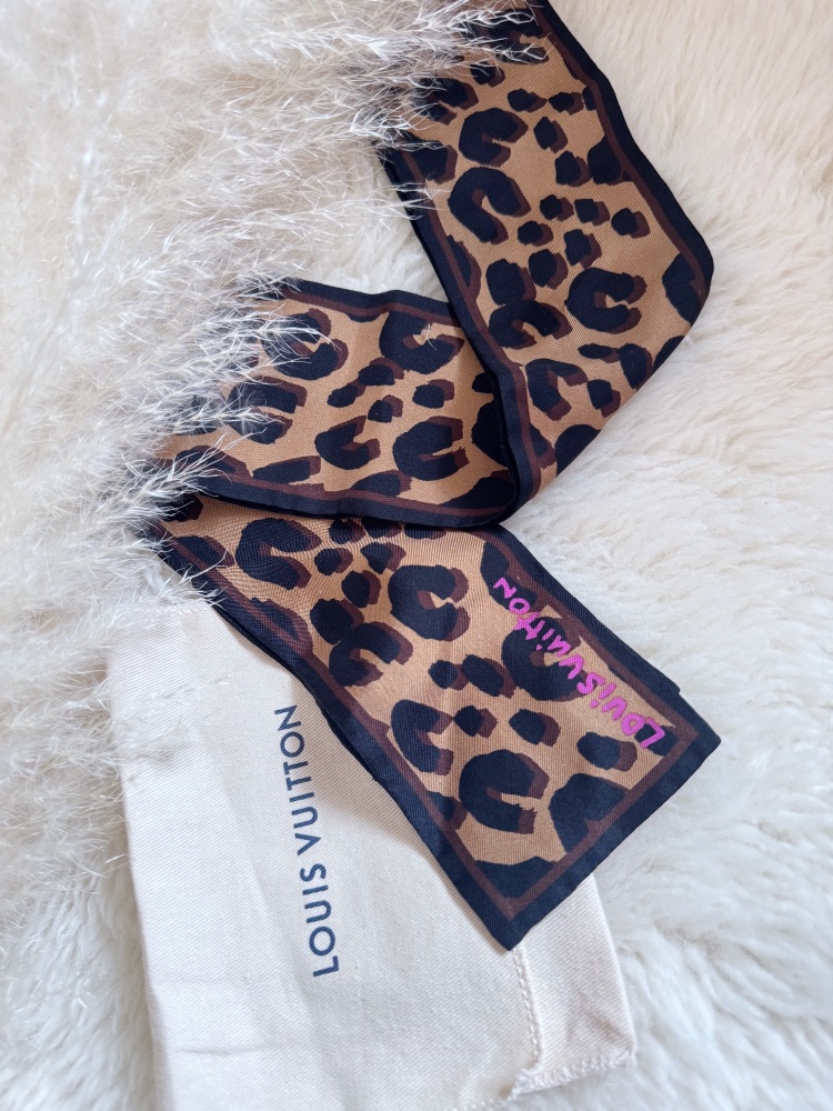 Louis Vuitton Leopard Bandeau