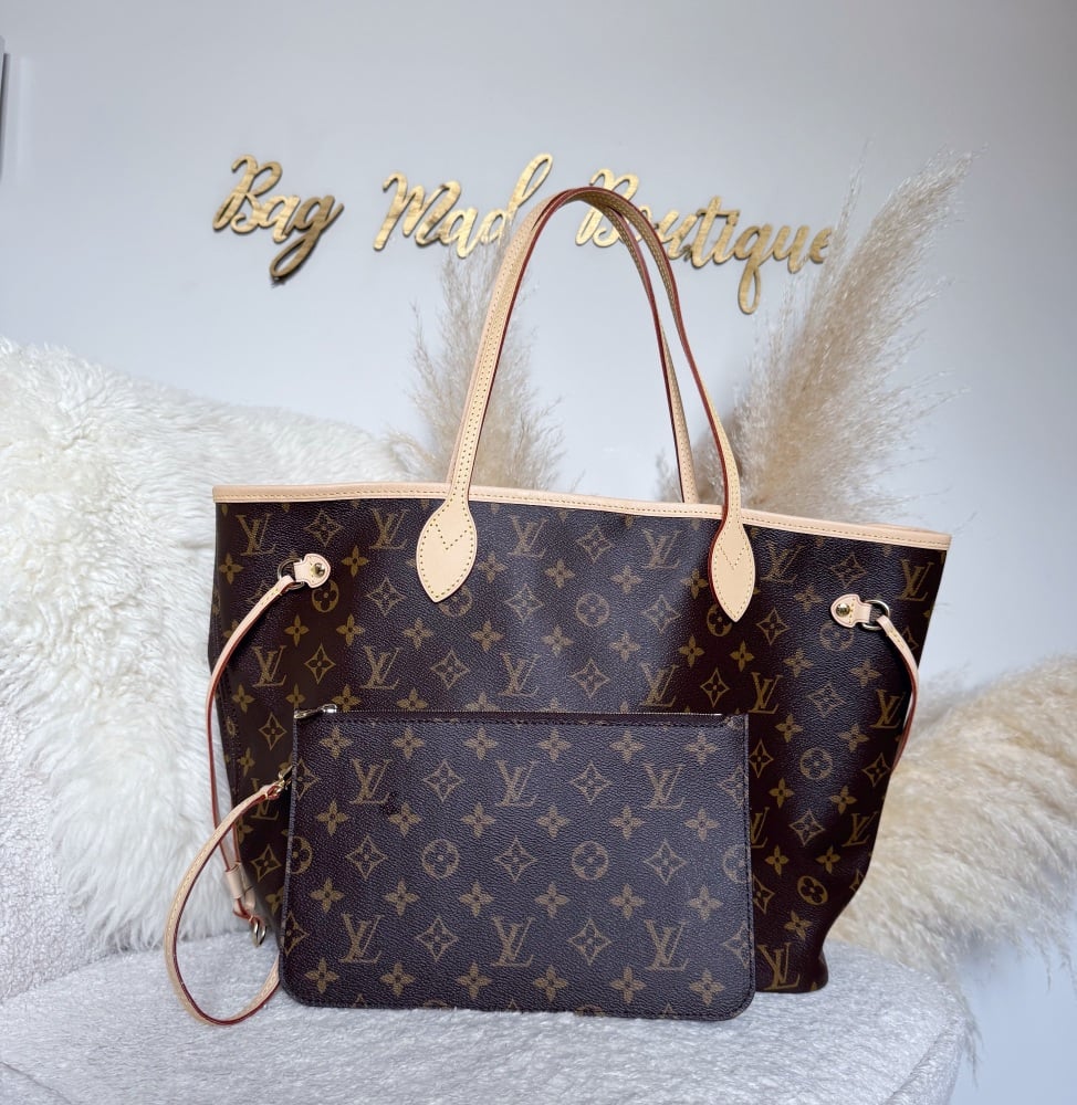 Louis Vuitton 2025 Monogram Neverfull MM
