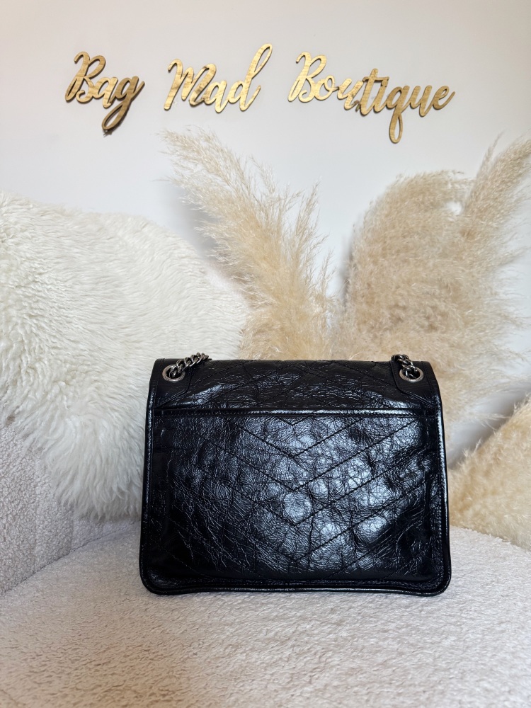 Saint Laurent Black Medium Niki