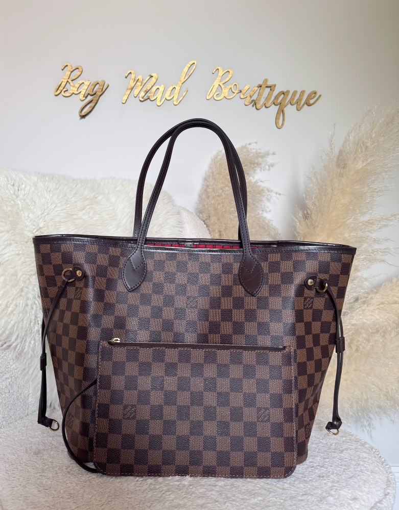 Louis Vuitton Damier Ebene Neverfull MM