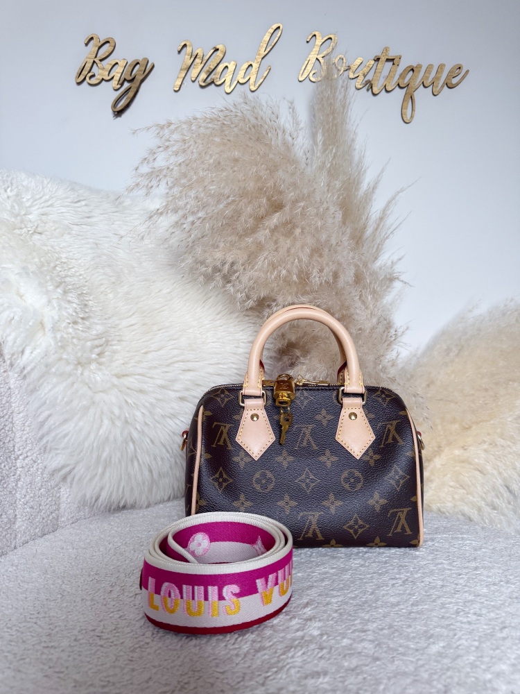 Louis Vuitton Monogram Speedy bandouliere 20