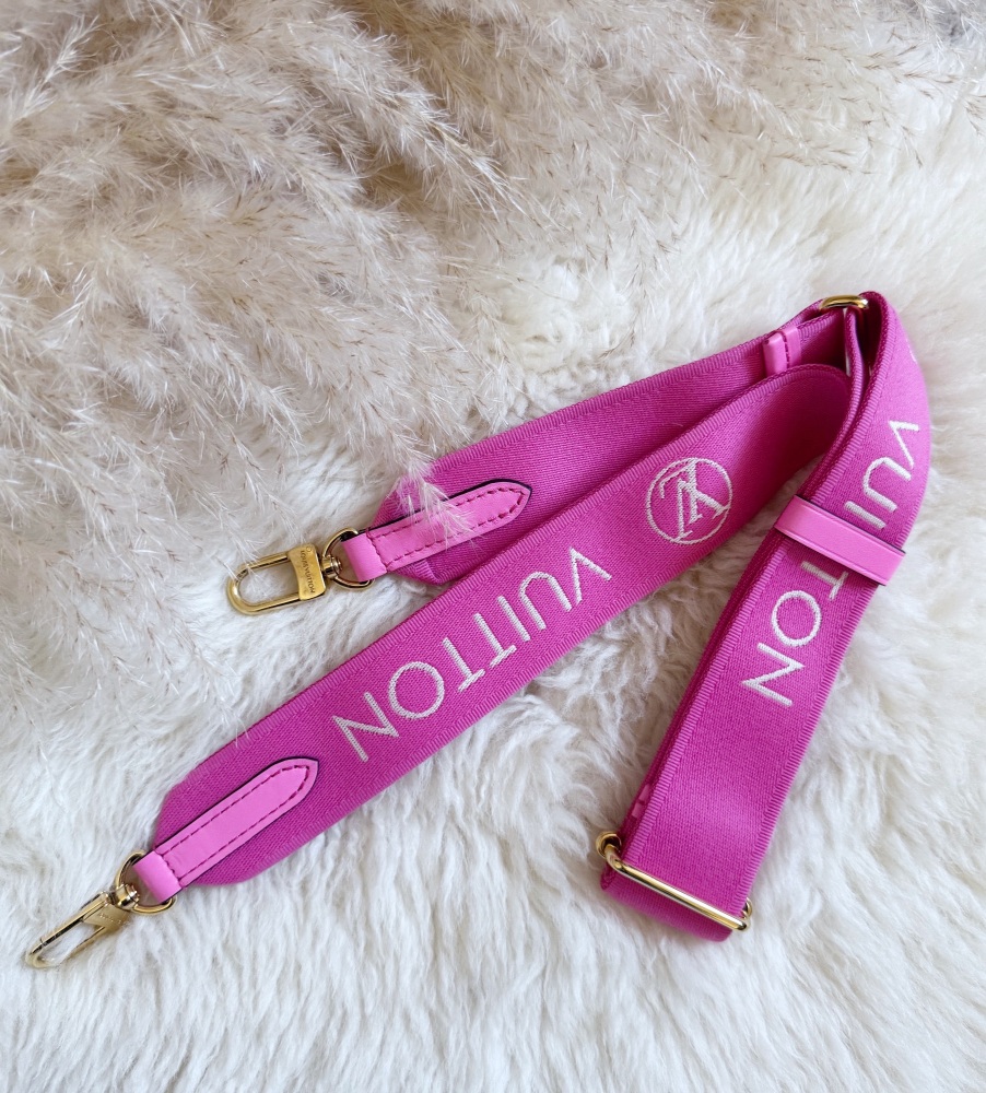 Louis Vuitton Pink Bandouliere Strap