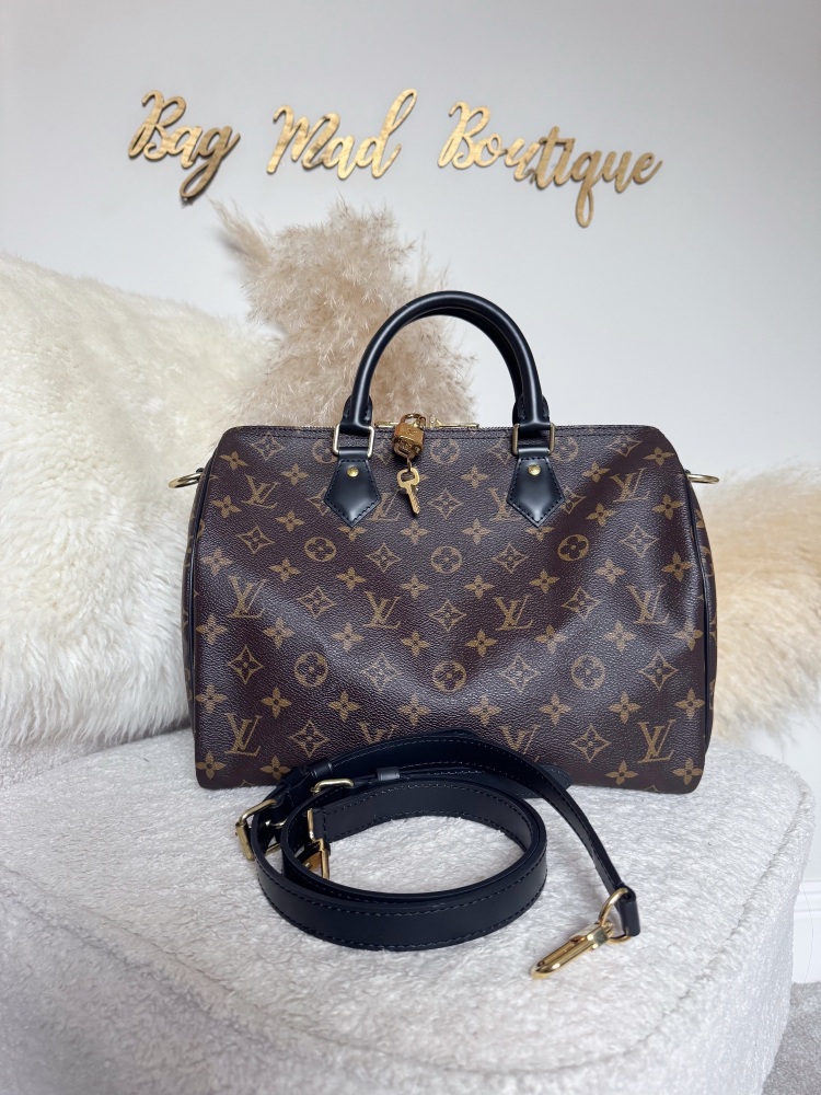 Louis Vuitton World Tour Speedy 30 Bandouliere