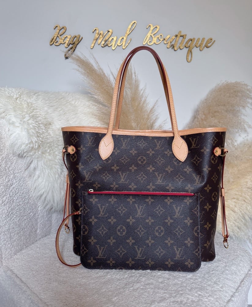 Louis Vuitton Monogram Cherry Neverfull Mm