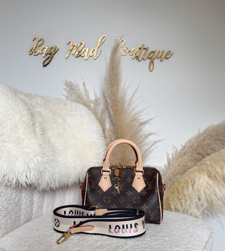 Louis Vuitton Monogram 20 Speedy Bandouliere