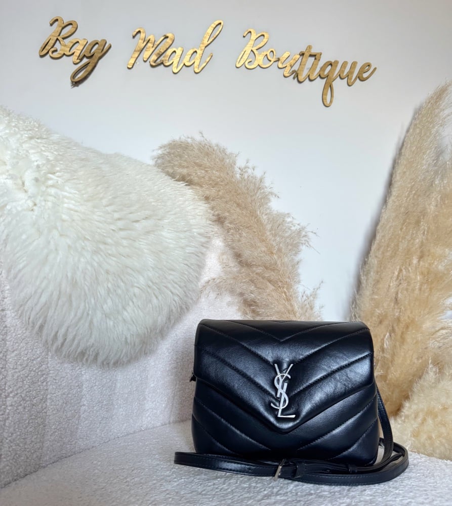 Saint Laurent YSL SHW Black Toy Lou Lou