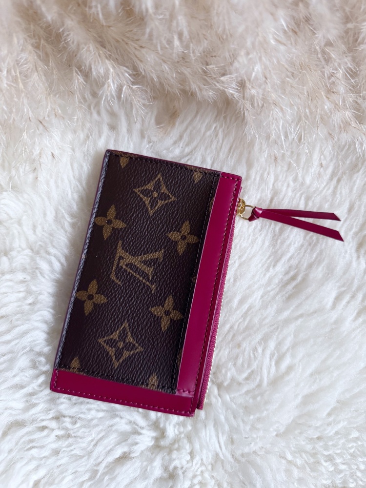 Louis Vuitton Monogram Fuchsia Card Holder