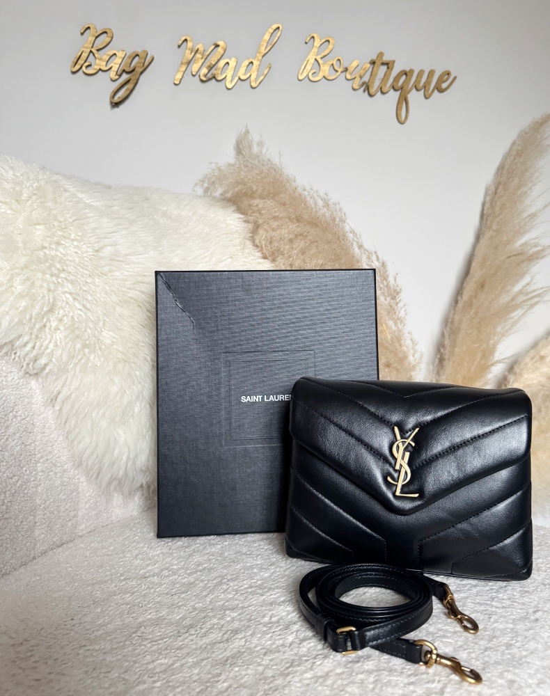 Saint Laurent GHW YSL Black Toy Lou Lou