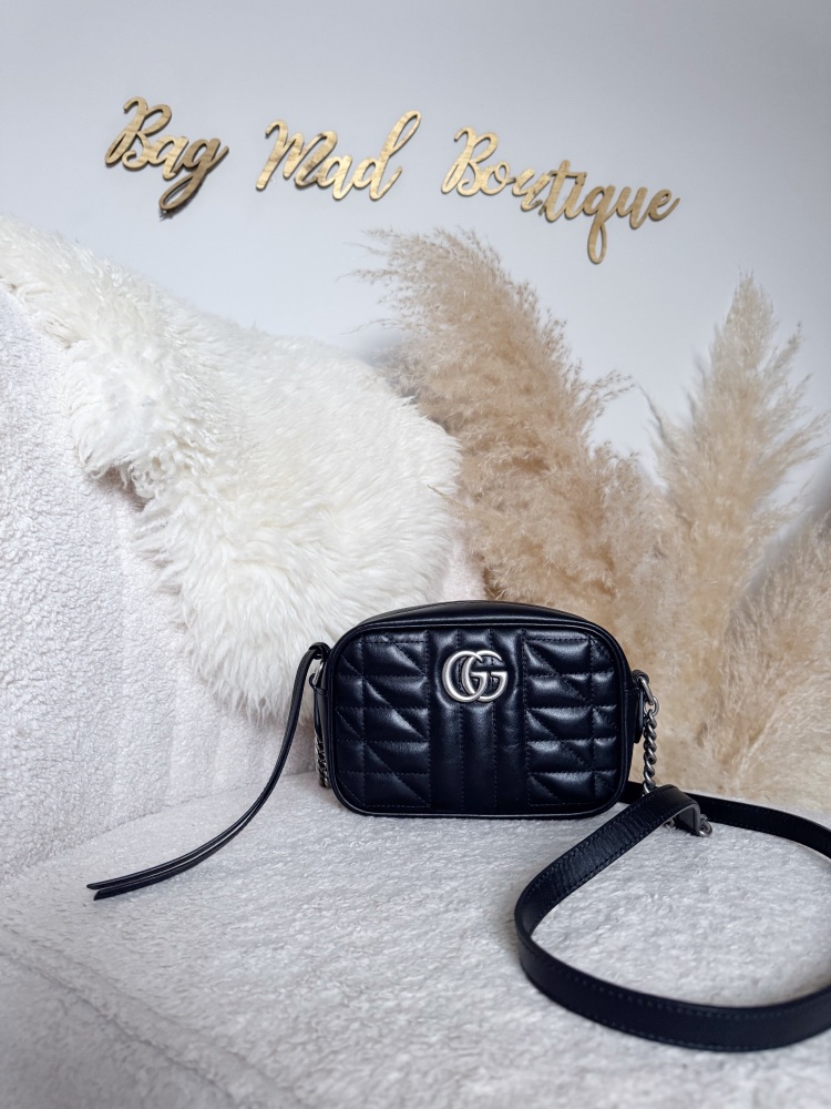 Gucci Black Mini Marmont