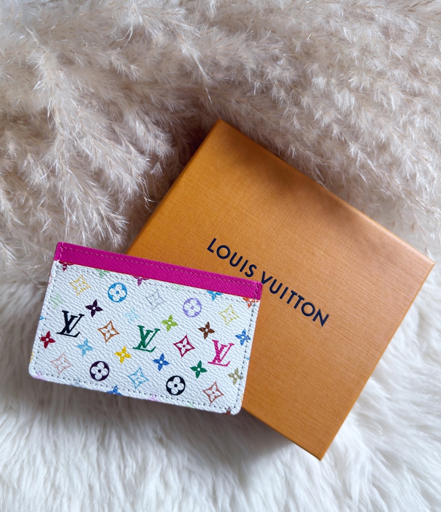 Louis Vuitton Limited Edition Multi Colour Card Holder