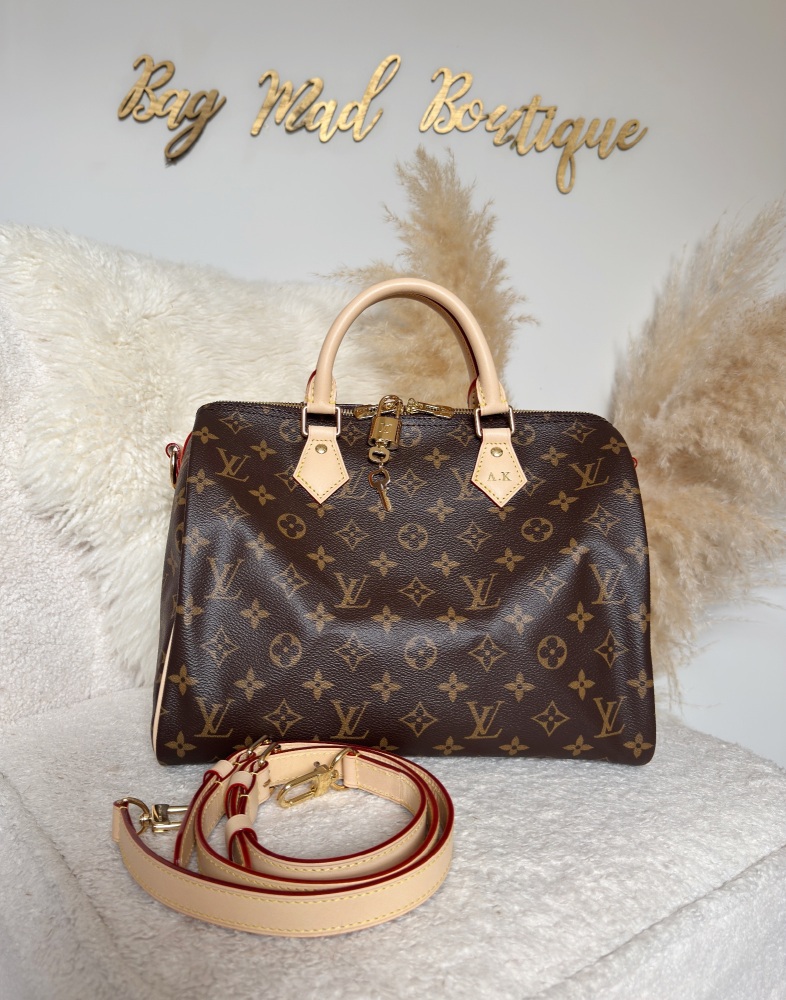 Louis Vuitton Monogram Speedy 30 Bandouliere
