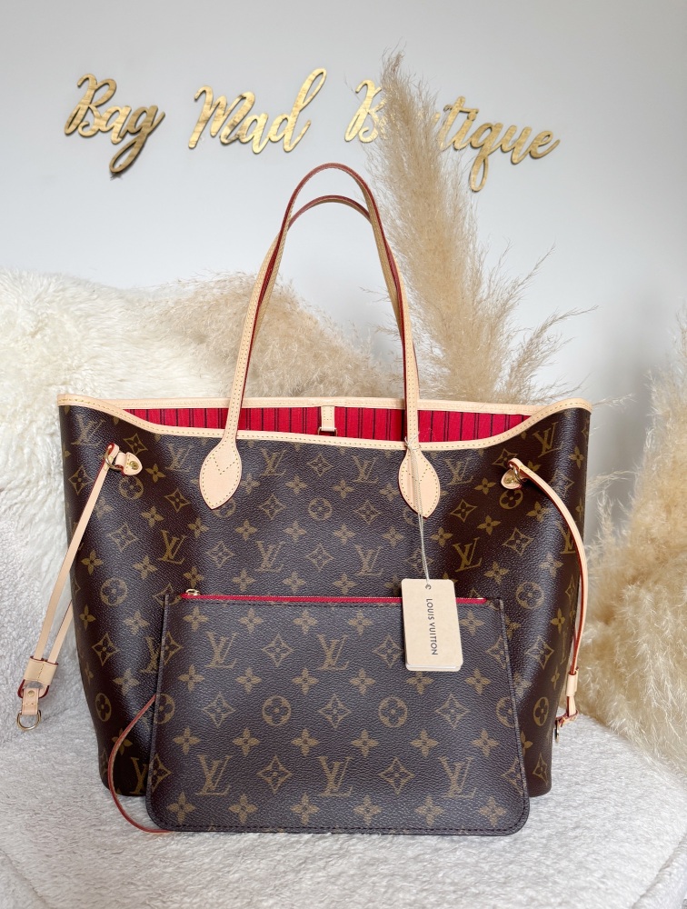 Louis Vuitton Monogram Cherry Neverfull MM
