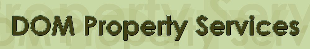 DOM Property Services, site logo.