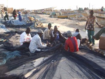 fishermen in Nouakchott